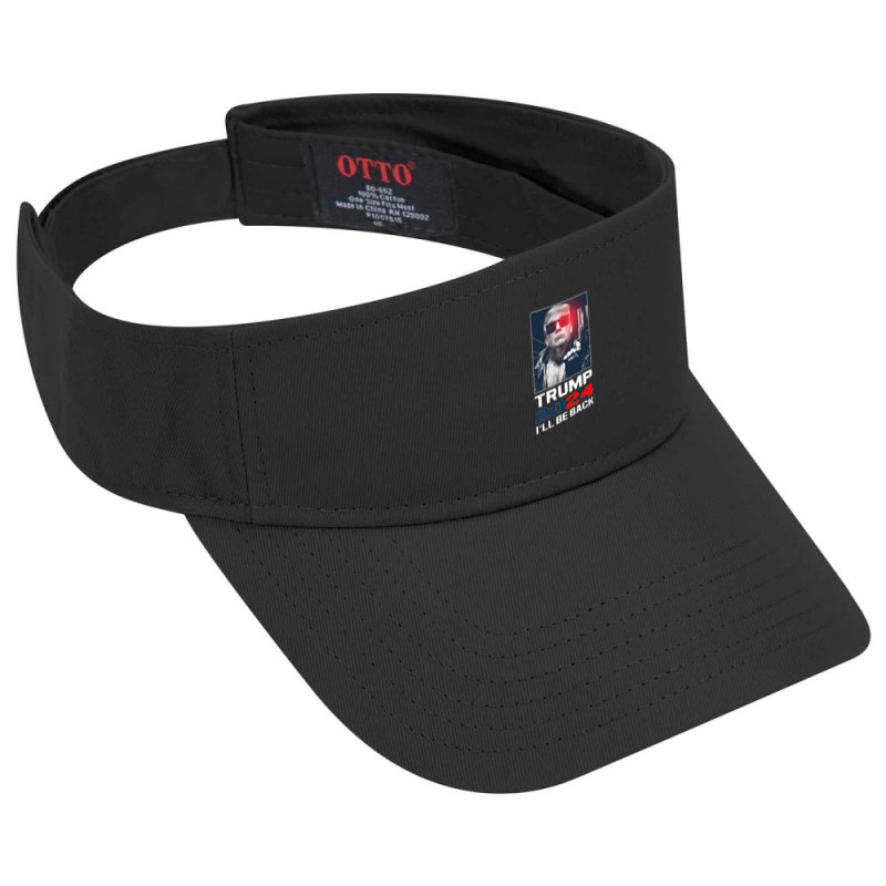 Trump 2024 Be Back Visor Hat | Artistshot