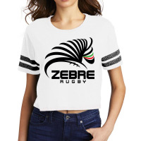 Zebre Rugby Scorecard Crop Tee | Artistshot