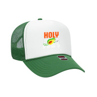 Holy Blockamole Soccer Blocker Funny Avocado Goalie Gift T Shirt Foam Trucker Hat | Artistshot