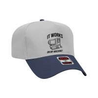 It Works On My Machine Adjustable Baseball Cap | Artistshot