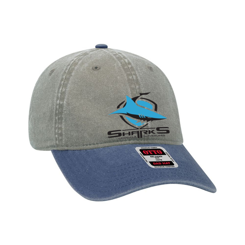 Cronulla Sharks Dyed Cap by SomArt | Artistshot