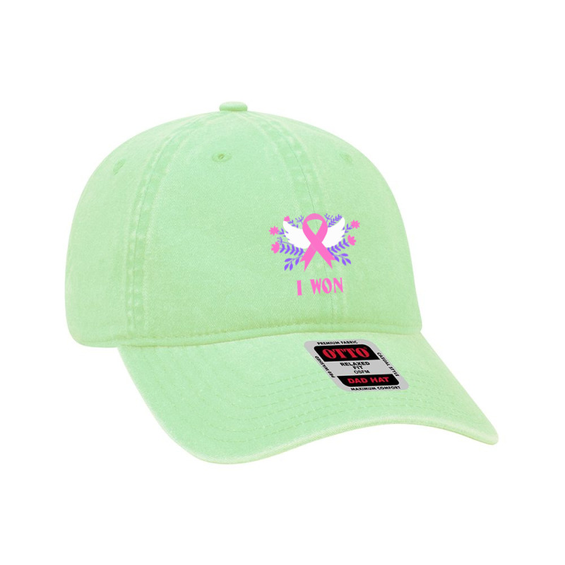 Breast Cancer Awareness Month T  Shirt Survivor Breast Cancer Awarenes Dyed Cap | Artistshot