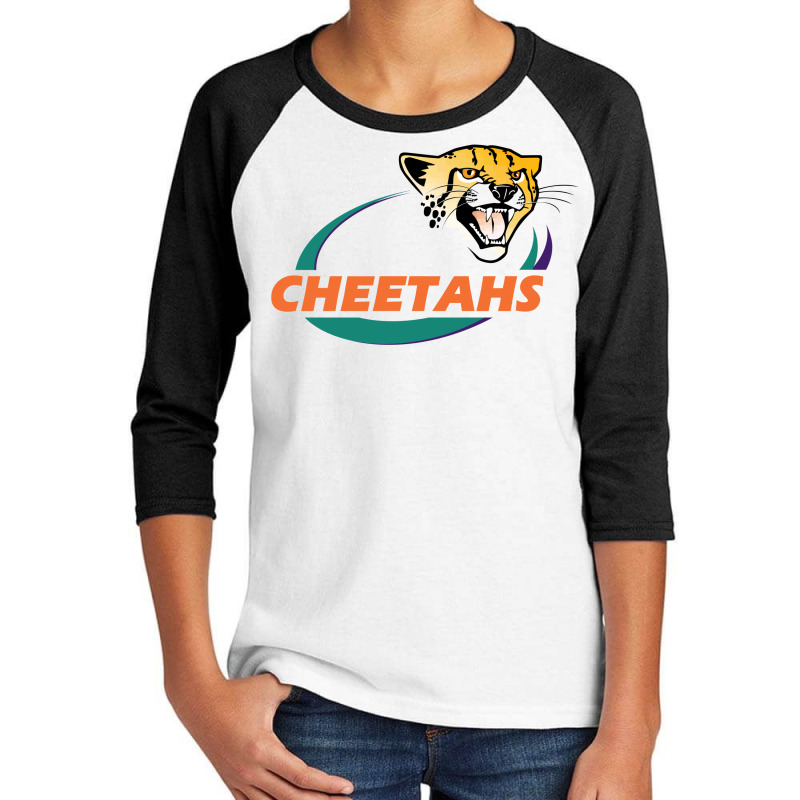 Central Cheetahs Rugby Super League Youth 3/4 Sleeve by SomArt | Artistshot