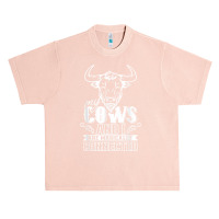 My Cows And I Are Magically Connected Animals Cow Farm Urban Heavy T-shirt | Artistshot