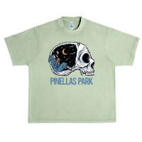 Pinellas Park T  Shirt Chilling Skeleton Pinellas Park T  Shirt Urban Heavy T-shirt | Artistshot