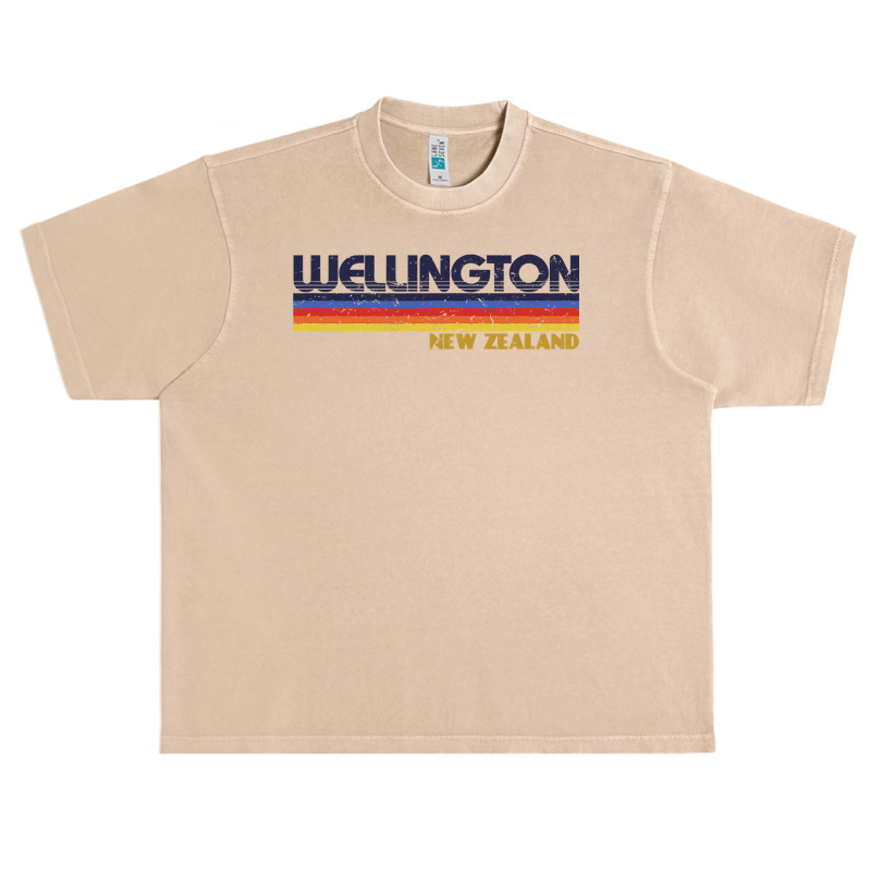 Wellington, New Zealand   Retro Vintage City Shirt T Shirt Urban Heavy T-shirt | Artistshot