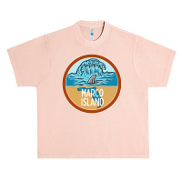 Marco Island Beach Florida Fl Ocean Wave Shark Fin Vacation Pullover H Urban Heavy T-shirt | Artistshot