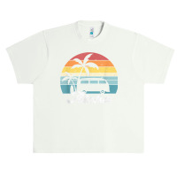 Retro Vintage Aloha Hawaii Hawaiian Island Palm Tree Surf Urban Heavy T-shirt | Artistshot