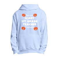 This Is My Scary First Grade Teacher Halloween Costume Gifts Idea Urban Pullover Hoodie | Artistshot