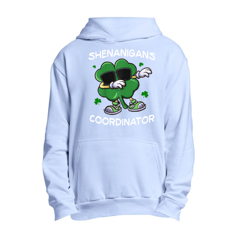 Shenanigans Coordinator Funny Men Women St Patrick's Day Long Sleeve Urban Pullover Hoodie | Artistshot