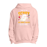 Womens This Is My Scary Third Grade Costume Teacher Halloween Characte Urban Pullover Hoodie | Artistshot