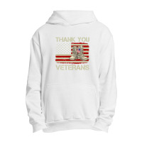 Thank You Veterans Combat Boots Veteran Day American Flag Urban Pullover Hoodie | Artistshot