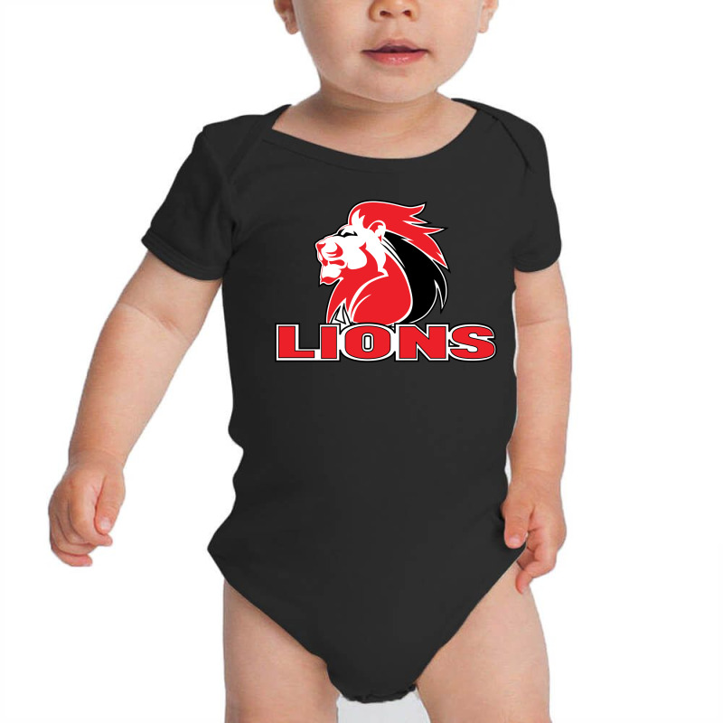 Lions Rugby Super League Baby Bodysuit by SomArt | Artistshot