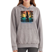 Riverside California Ca Palm Tree Surfboard Surfer Surfing T Shirt Vintage Hoodie | Artistshot