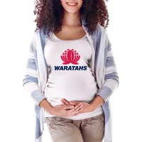 New South Wales Waratahs Rugby Super League Maternity Scoop Neck T-shirt | Artistshot