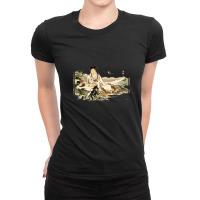 Eight Sights In The Environs Of Edo 3 By Utagawa Hiroshige 106677064 Ladies Fitted T-shirt | Artistshot