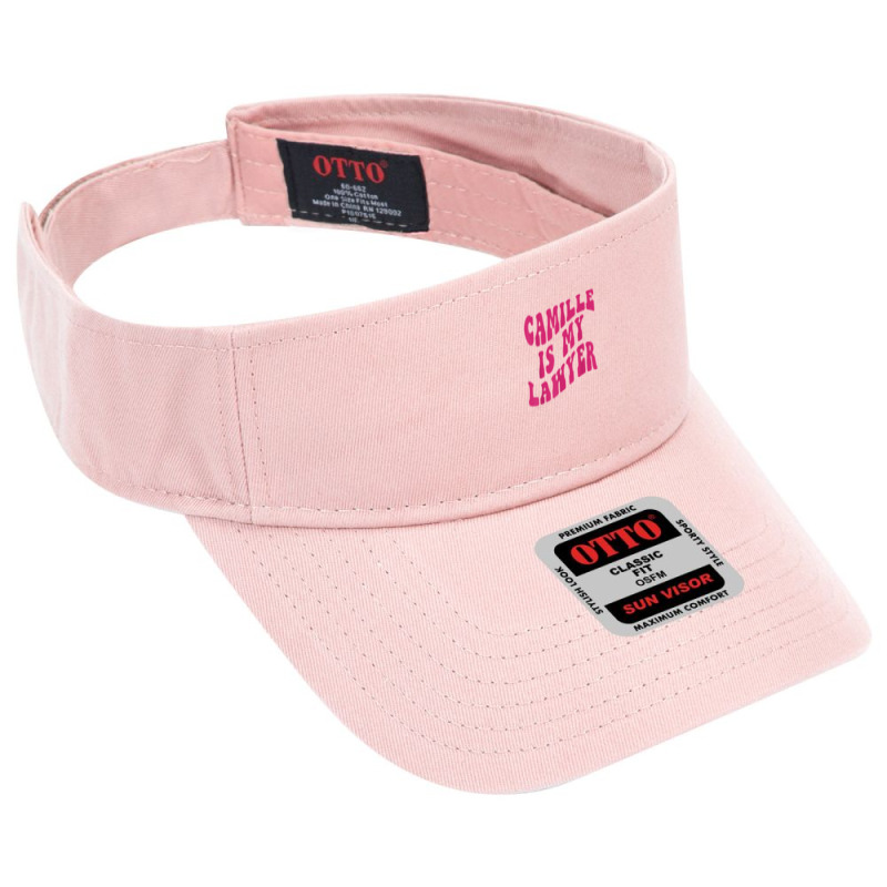 Camille Is My Lawyer Trial Justice T Shirt Visor Hat | Artistshot