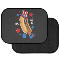 4th Of July Hot Dog Sleeve Dark Rear Car Mat | Artistshot