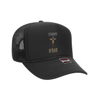 Jesus Christ Christian Fully Vaccinated By The Blood Of Jesus Funny Ch Foam Trucker Hat | Artistshot