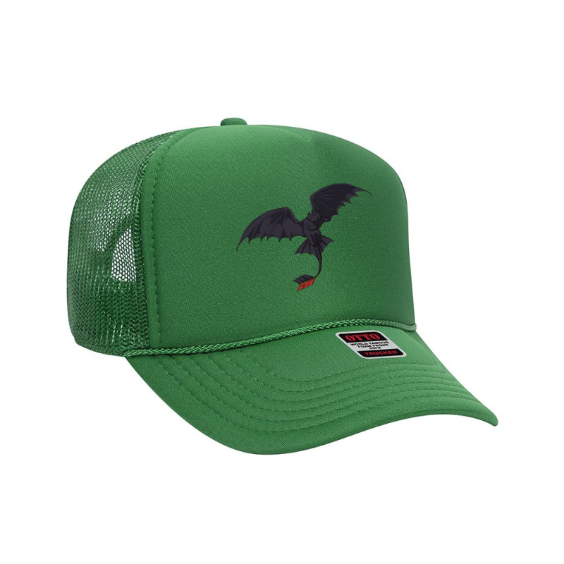 Flying Red Tail Dragon Foam Trucker Hat | Artistshot