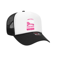 Truck Lover Trucker Proudly Taken By Badass Truck Driver Husband Wife Foam Trucker Hat | Artistshot