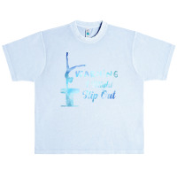 Warning I Might Flip Out Gymnastics Gymnast Urban Heavy T-shirt | Artistshot