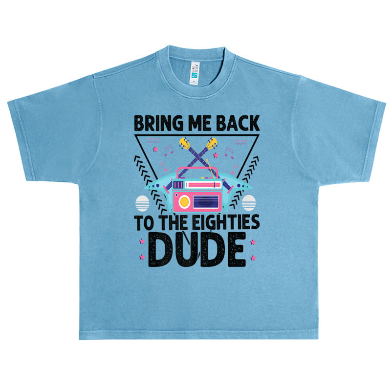 Bring Me Back To The Eighties Dude - Retro 80's Costume Cartoon Charac Urban Heavy T-shirt | Artistshot