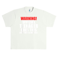 Warning! Offficial Teenager Come 13th Birthday Teenager T Shirt Urban Heavy T-shirt | Artistshot