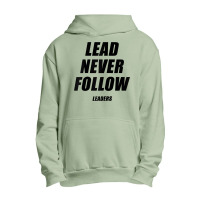 Lead Never Follow Leaders 1354 Raglan Baseball Tee Urban Pullover Hoodie | Artistshot