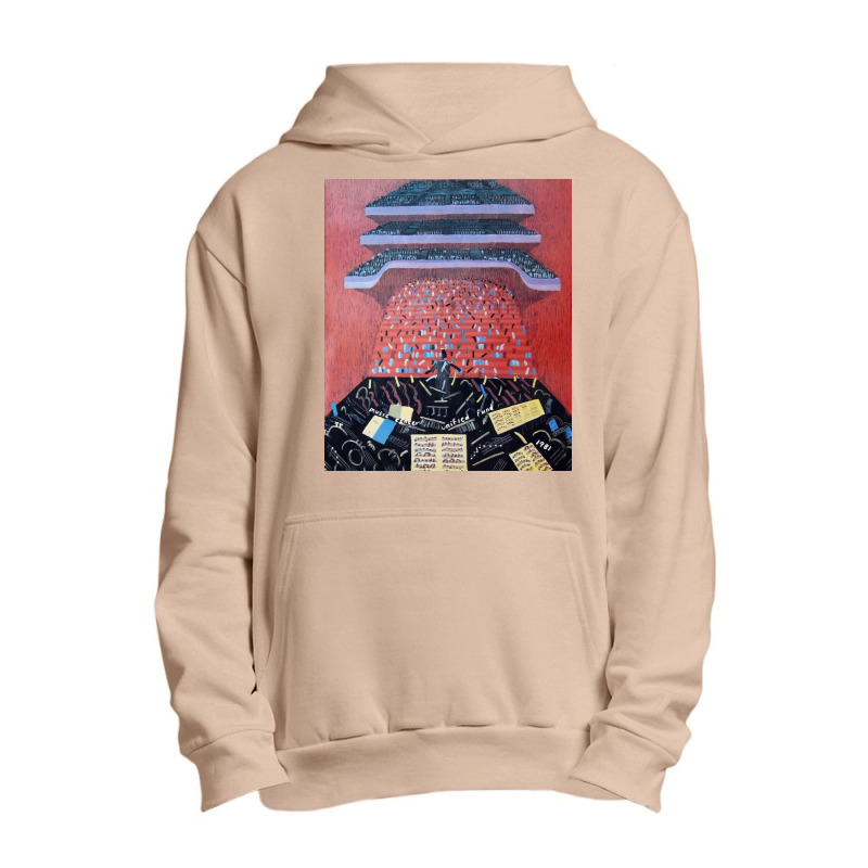 David Hockney   Music Center Unified Fund Urban Pullover Hoodie | Artistshot