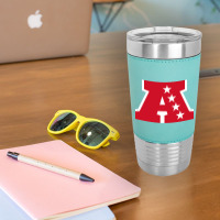 American West Football Conference Leatherette Tumbler | Artistshot