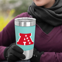 American West Football Conference Leatherette Tumbler | Artistshot