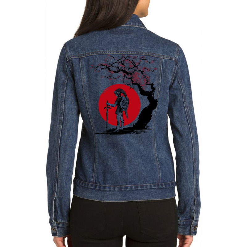 Hero Under The Sun Ladies Denim Jacket by ddjvigo | Artistshot