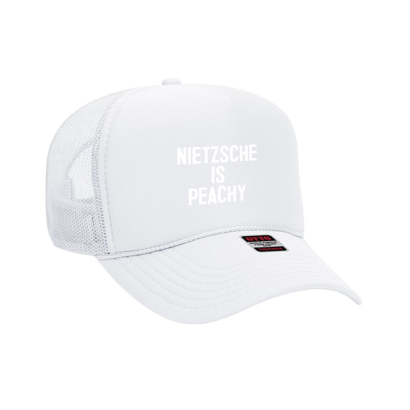 Nietzsche Funny Humorous Philosophy Nihilism Foam Trucker Hat by qulonuhun | Artistshot