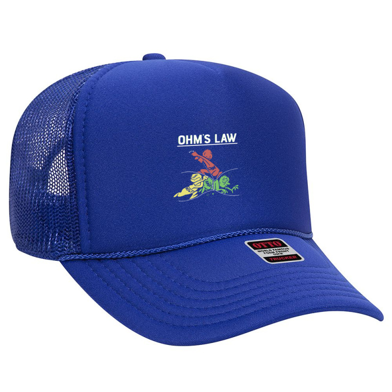 Ohms Law Funny Foam Trucker Hat by Loris Asa | Artistshot