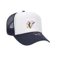 Cow Mooey Farm Farmer Farming Meat Milk Black Cows Heifer Daisy Cattle Foam Trucker Hat | Artistshot