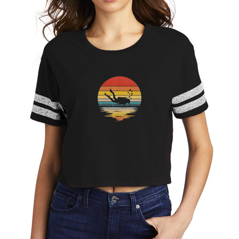 Scuba Diving Scorecard Crop Tee by Disgus_Thing | Artistshot