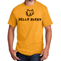 Cat Hello Every Basic T-shirt | Artistshot