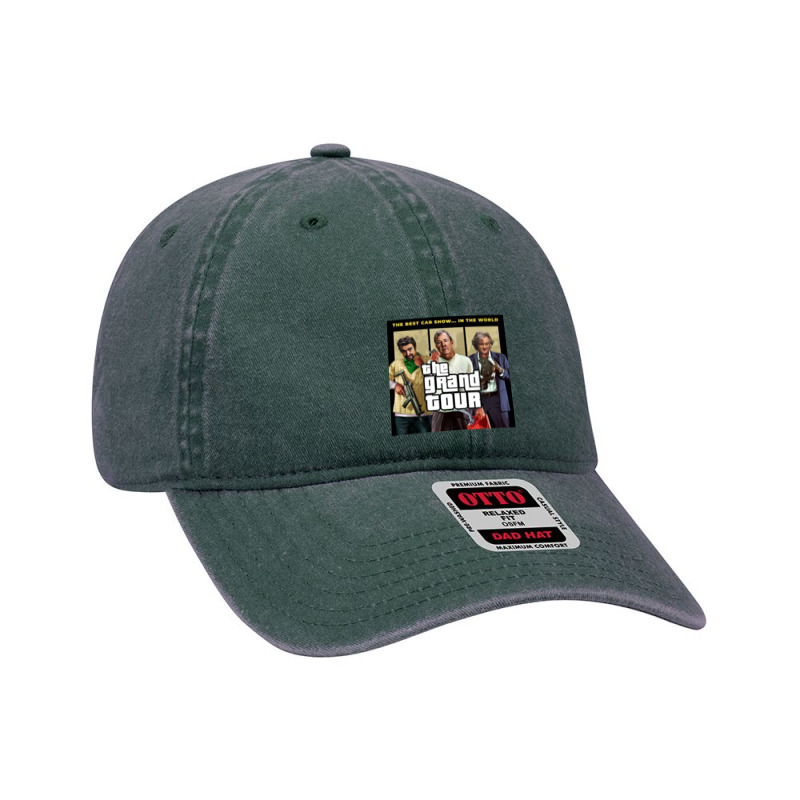 The Grand Tour Gta Merchandise Dyed Cap by saterseim | Artistshot