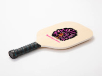 Breast Cancer Warrior Queen Black Woman Pink Ribbon October Pickleball Paddle | Artistshot