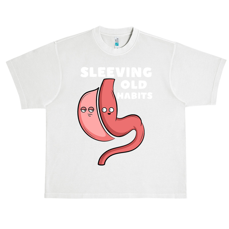 Funny Sleeve Gastric Surgery Bariatric Medical I Old Habits T Shirt Urban Heavy T-shirt by RomanAllen89 | Artistshot