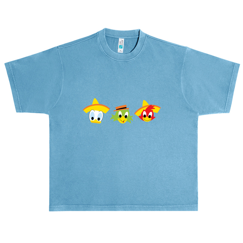 The Three Caballeros Urban Heavy T-shirt by usermomm1e | Artistshot