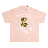 Cool Cobra Art For Girls Kids King Cobra Snake Lover Reptile T Shirt Urban Heavy T-shirt | Artistshot