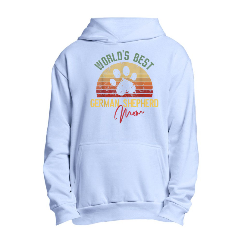 World´s Best German Shepherd Mom T Shirt Urban Pullover Hoodie | Artistshot