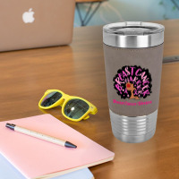 Breast Cancer Warrior Queen Black Woman Pink Ribbon October Leatherette Tumbler | Artistshot