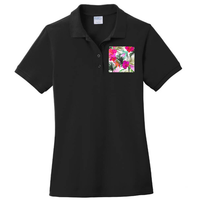 Tropical T  Shirt Tropical Fascinating Foliage T  Shirt Ladies Polo Shirt by toyair | Artistshot