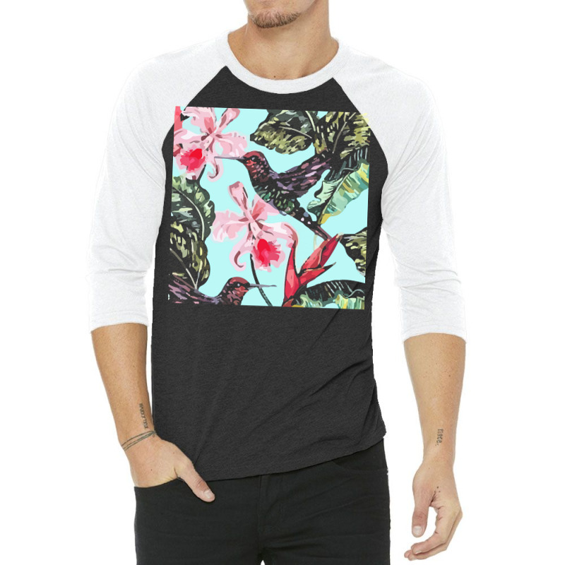 Tropical T  Shirt Tropical Fascinating Unfold T  Shirt 3/4 Sleeve Shirt by toyair | Artistshot