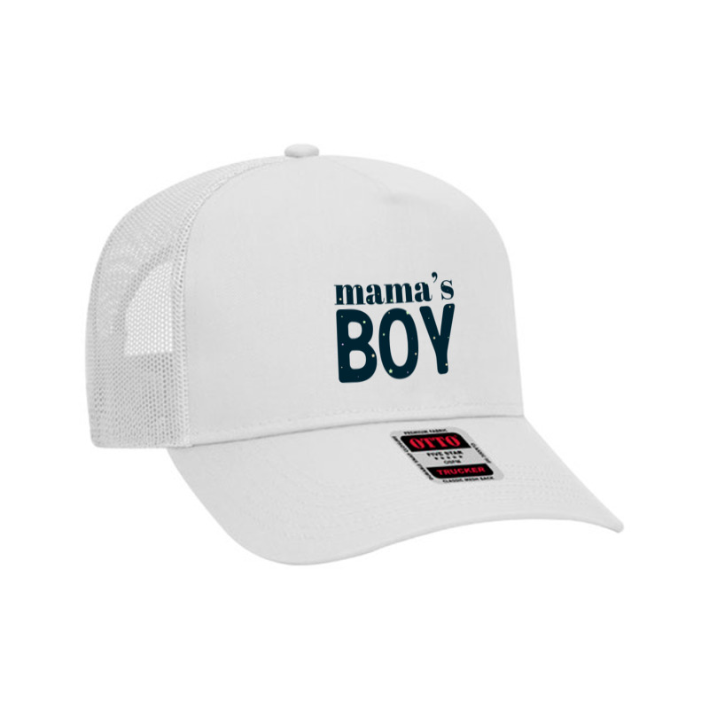 Mama's Boy Mesh Back Trucker Hat | Artistshot