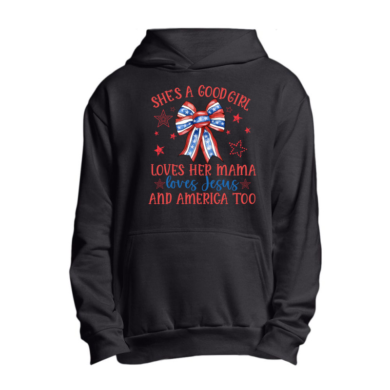 She' S A Good Girl Loves Her Mama Urban Pullover Hoodie | Artistshot