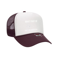 Funny Hvac Design For Men Dad Hvac Installer Engineers Tech Foam Trucker Hat | Artistshot